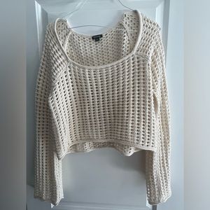 Target Wild Fable Crochet Square Neck Top